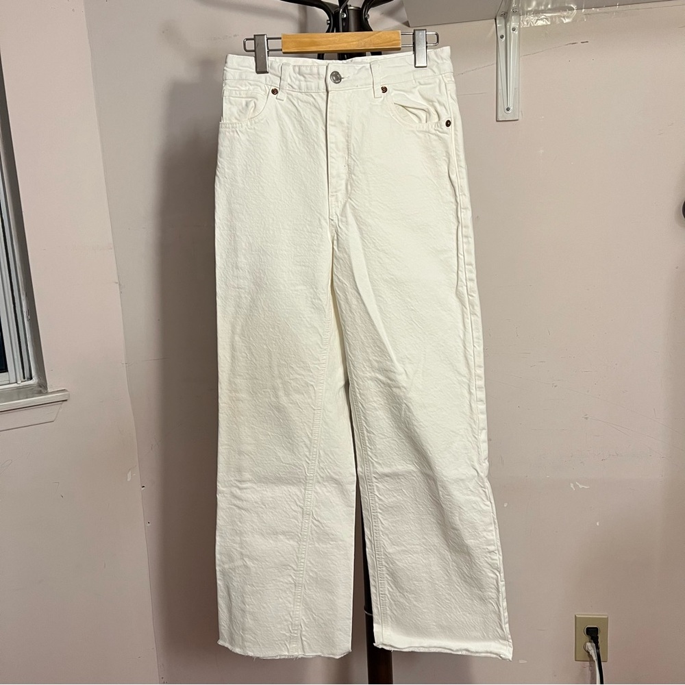 zara straight leg jeans